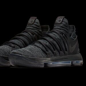Nike KD 10 Blackout/Triple Black